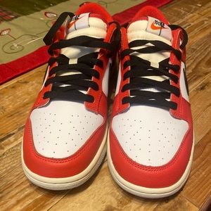BNIB Nike Dunk Low Splits in Chicago Red/Black Men’s 8